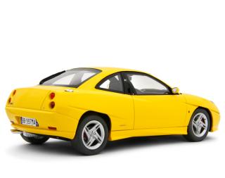 Fiat Coupé 2.0 20v Turbo Plus 1999 Giallo Ginestra Laudoracing 1:18 Resinemodell (Türen, Motorhaube... nicht zu öffnen!)